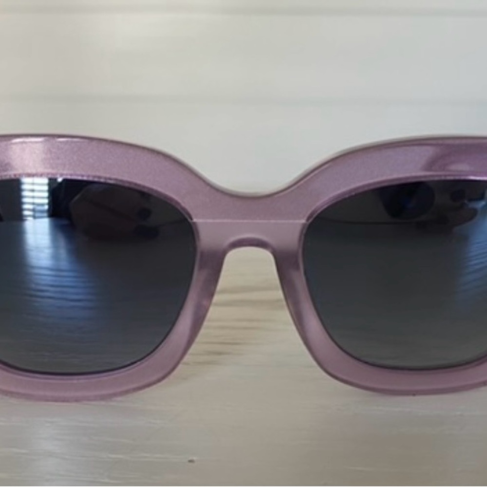 DIFF Carson Purple Sunglasses